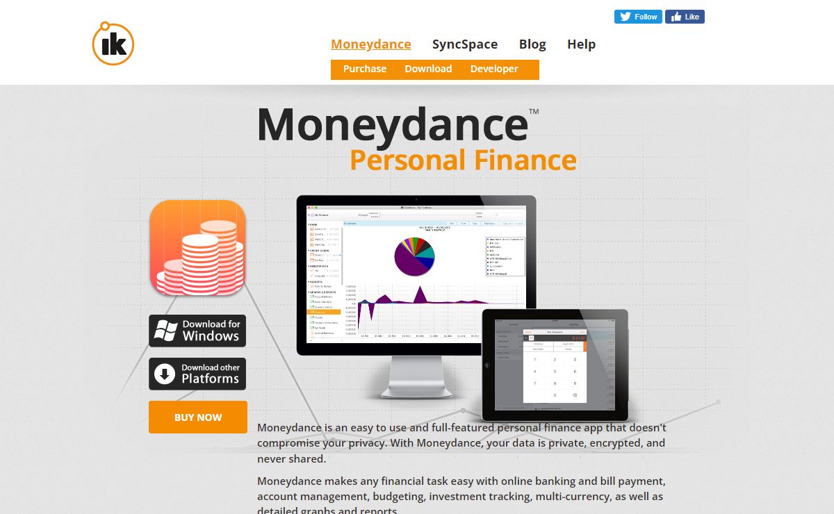 Moneydance - Personal Finance Manager for Mac, Windows, and Linux | Infinite Kind