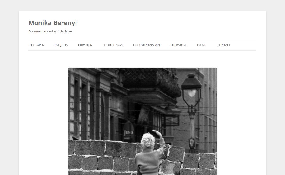 Monika Berenyi | Documentary Art and Archives