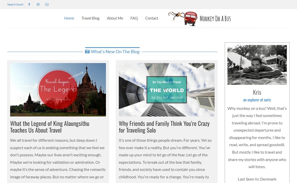 Monkey On A Bus – travel blog for the culturally curious