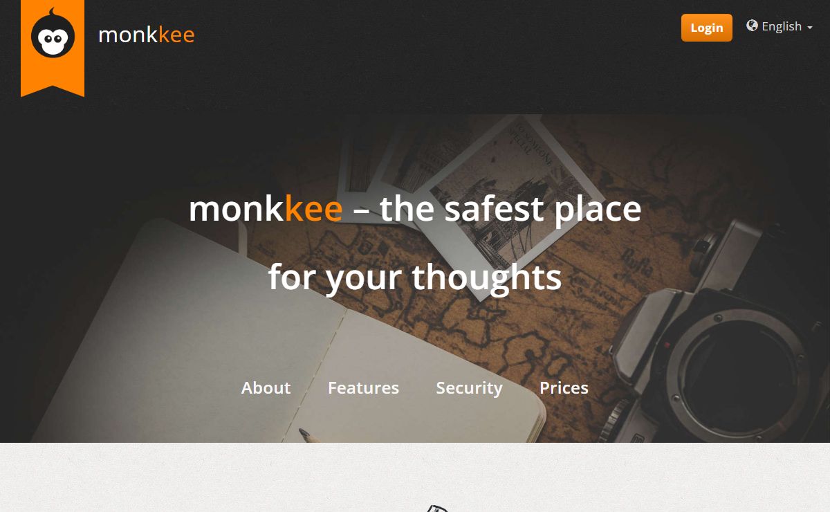 monkkee - the secure online diary - private and secure