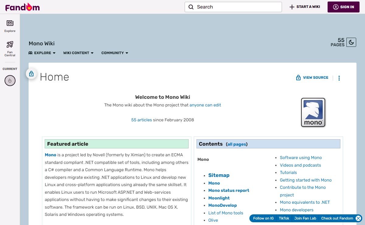 Mono Wiki | Fandom