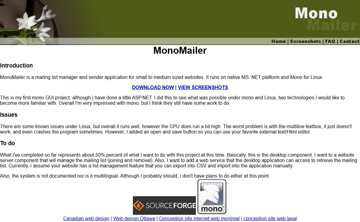 MonoMailer