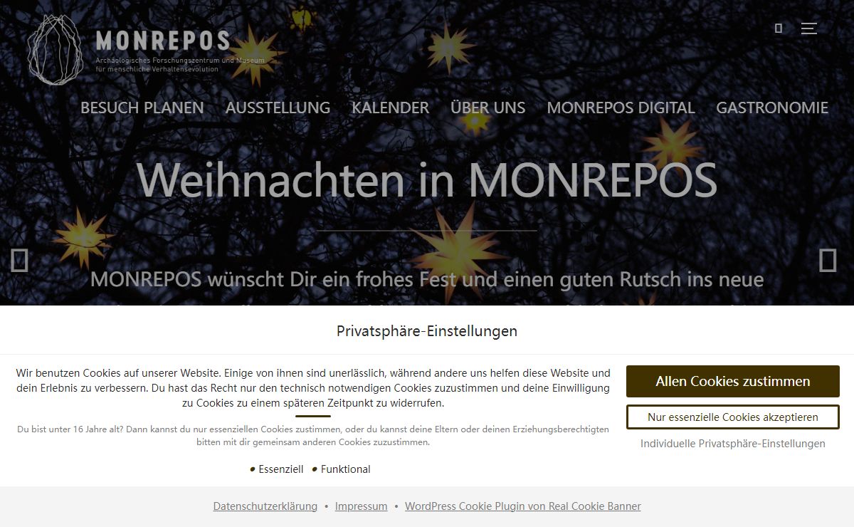 MONREPOS — Archäologisches Forschungszentrum und Museum für menschliche Verhaltensevolution