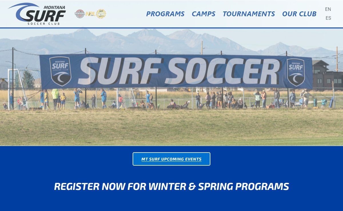Montana Surf | Youth Soccer Club | Voted Bozeman's Best '22 & '23