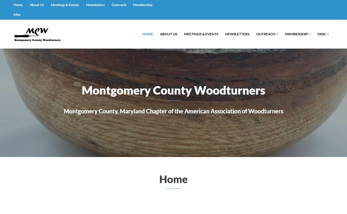 Montgomery County Woodturners – Montgomery County, Maryland Chapter of the American Association of Woodturners