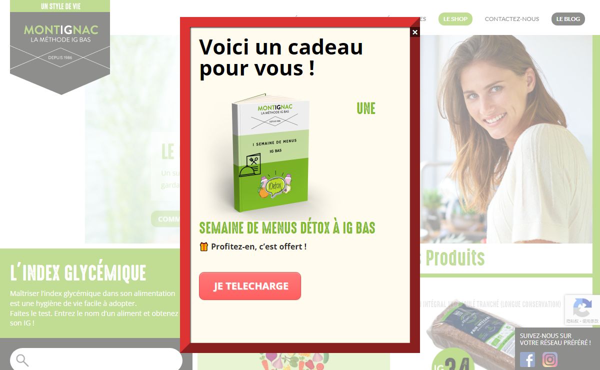 Le site officiel de la Méthode Montignac