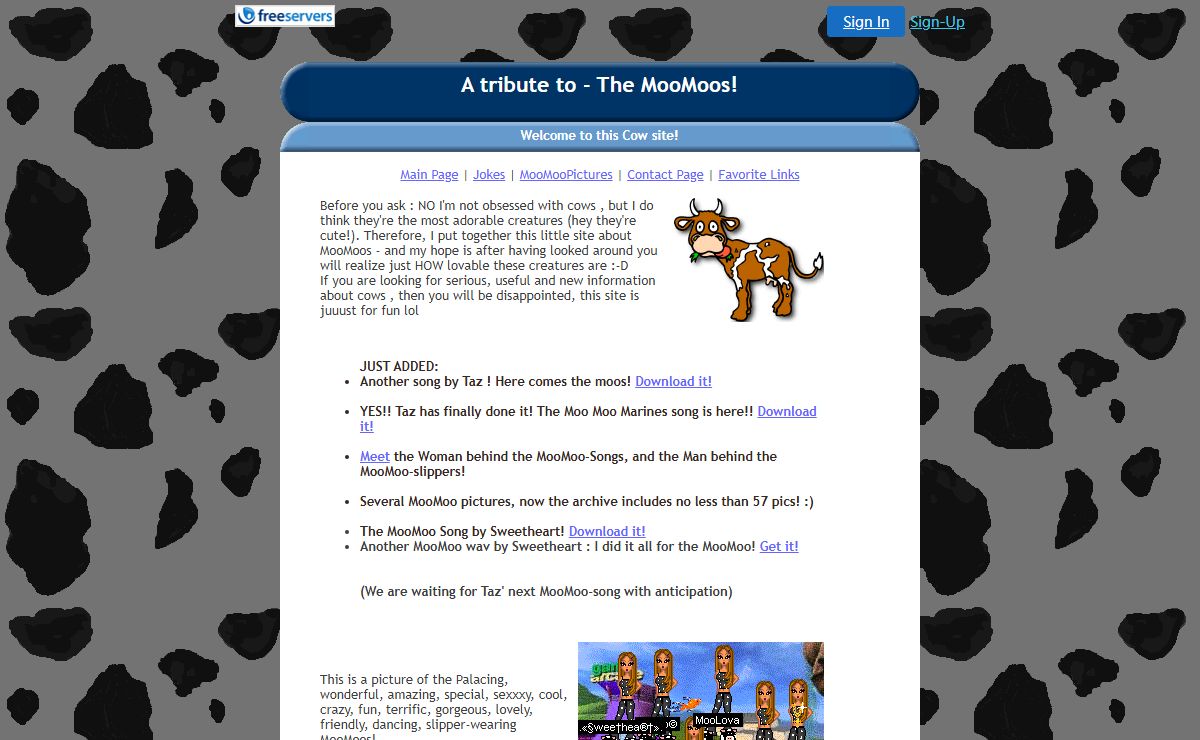 The MooMooPage