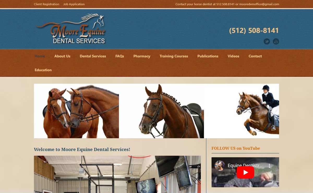 Moore Equine – Horse Dentistry and Extractions – Home - Mobile Veterinary Equine Dentist - Bertram, TX