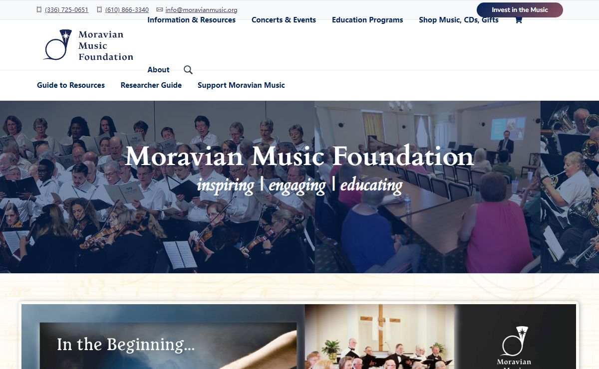 Moravian Music Foundation