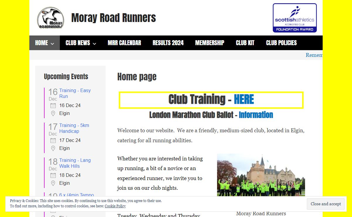 Moray Road Runners