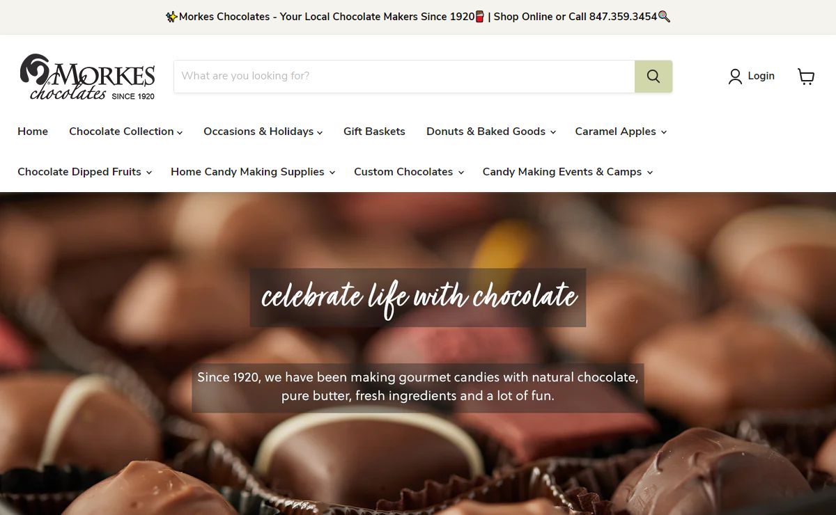 Morkes Chocolates - The Chocolate Shop