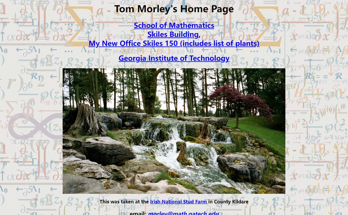 Tom's Morley's page