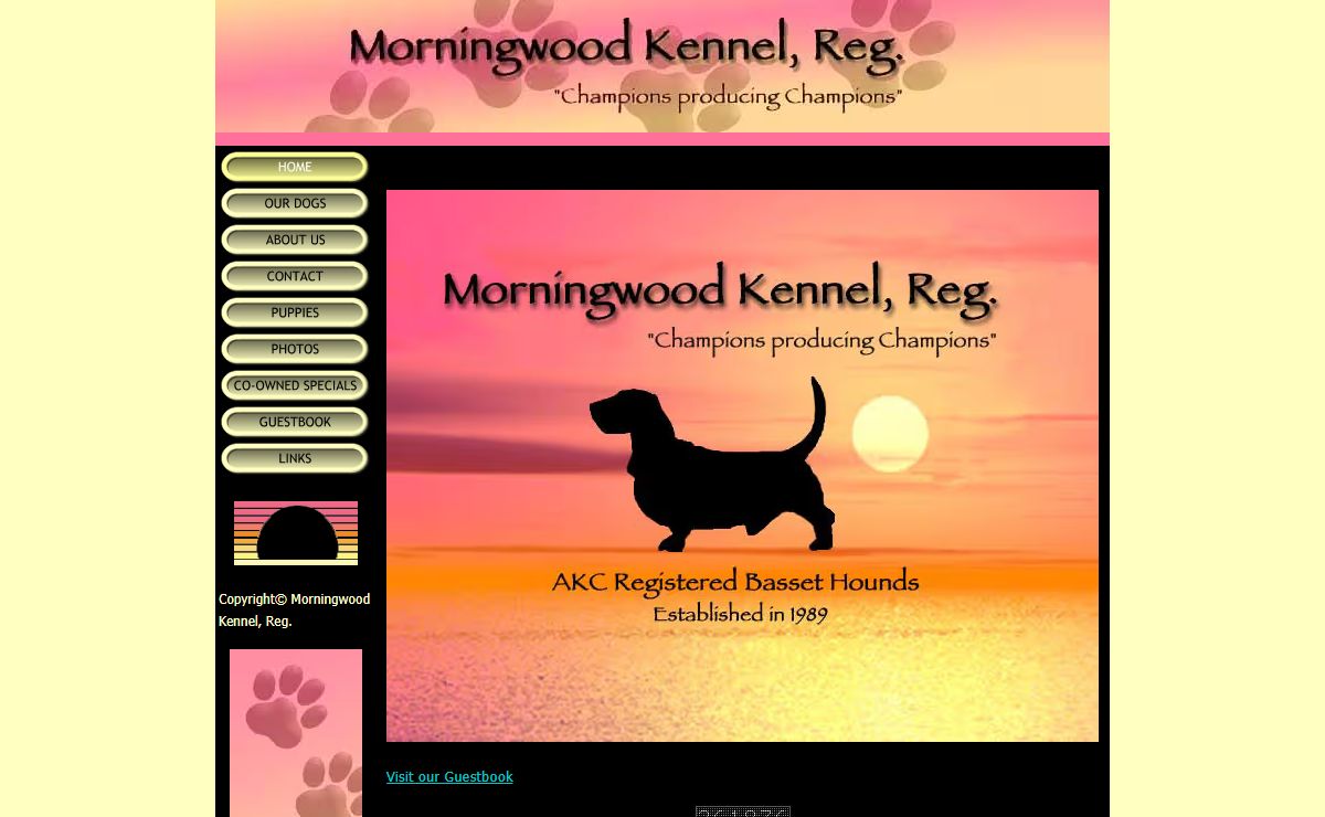 Morningwood Bassets - AKC registered Basset Hounds - Plano, TX. - Home