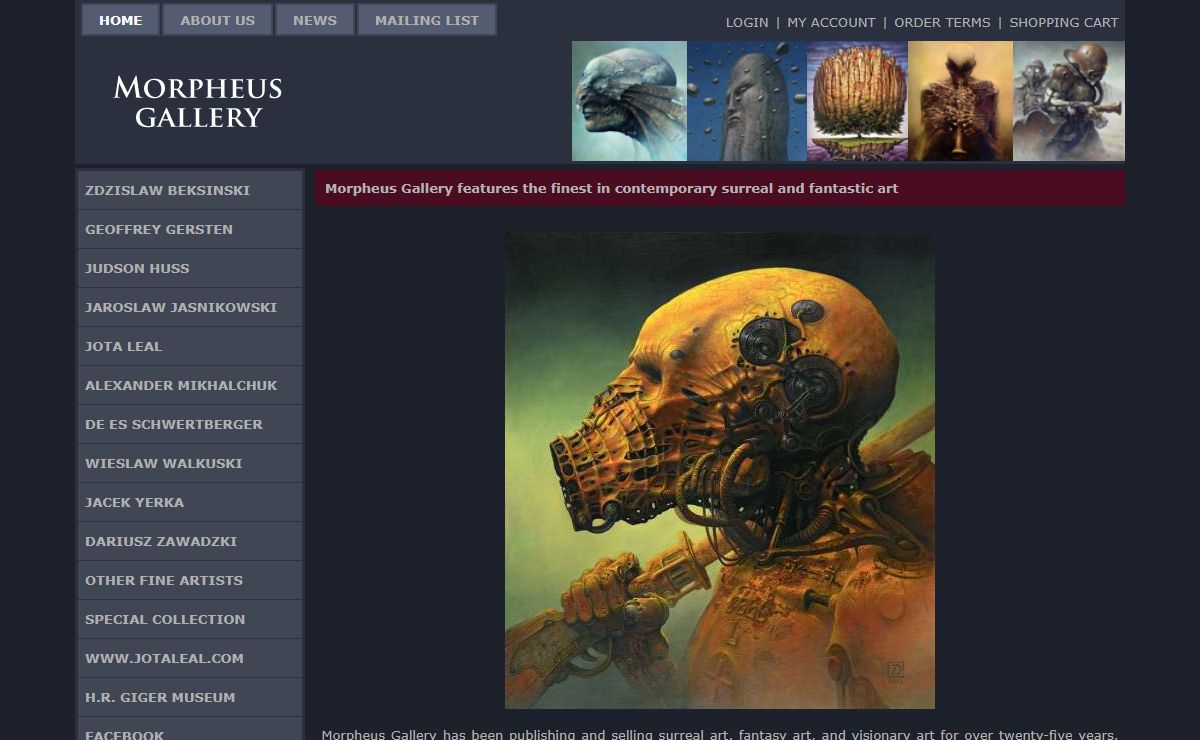 Morpheus Gallery features the finest in contemporary fantasy art