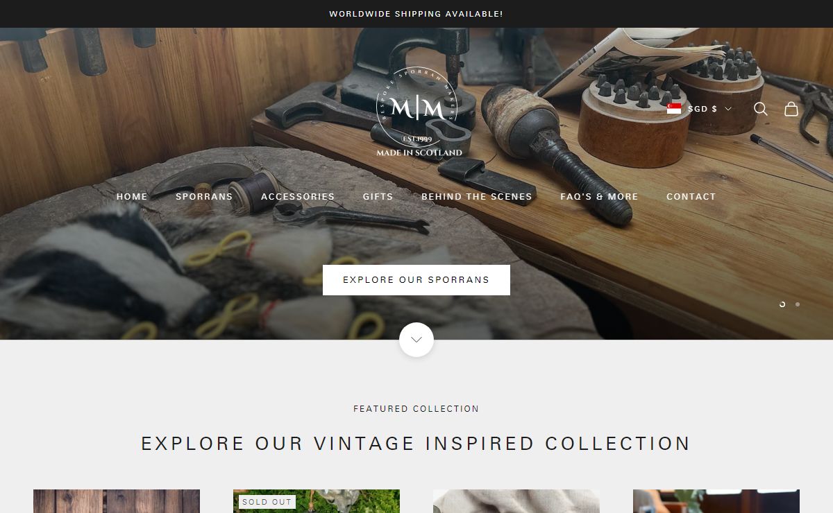 Margaret Morrison Ltd. - Artisan Sporran Makers in Scotland