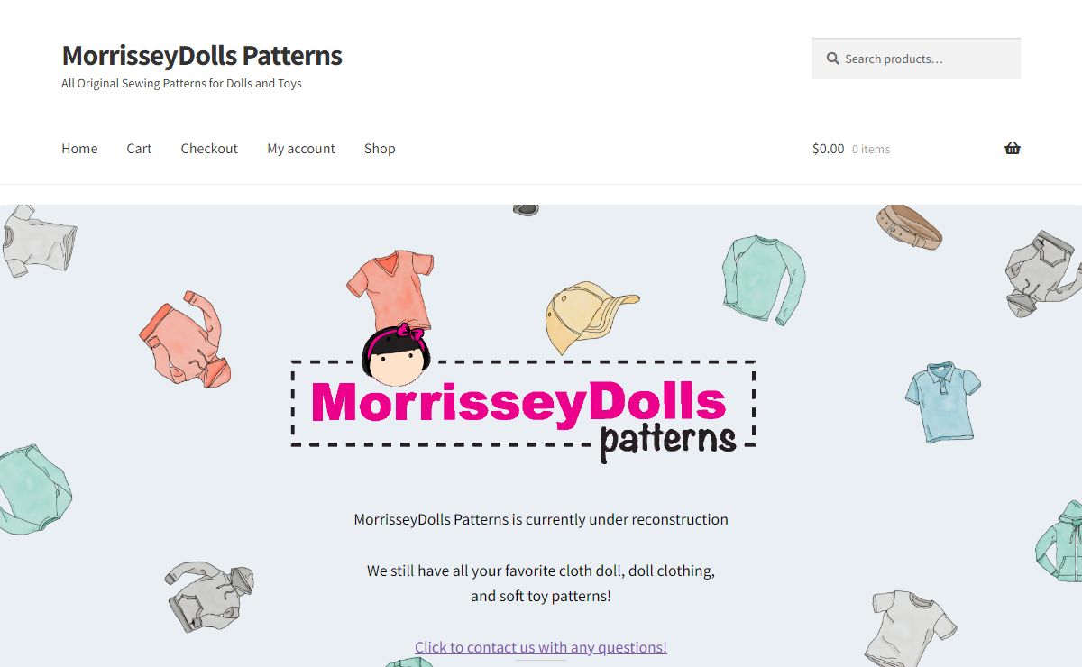 MorrisseyDolls Patterns – All Original Sewing Patterns for Dolls and Toys