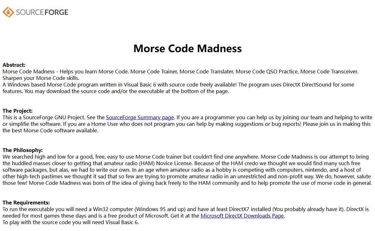 Morse Code Madness
