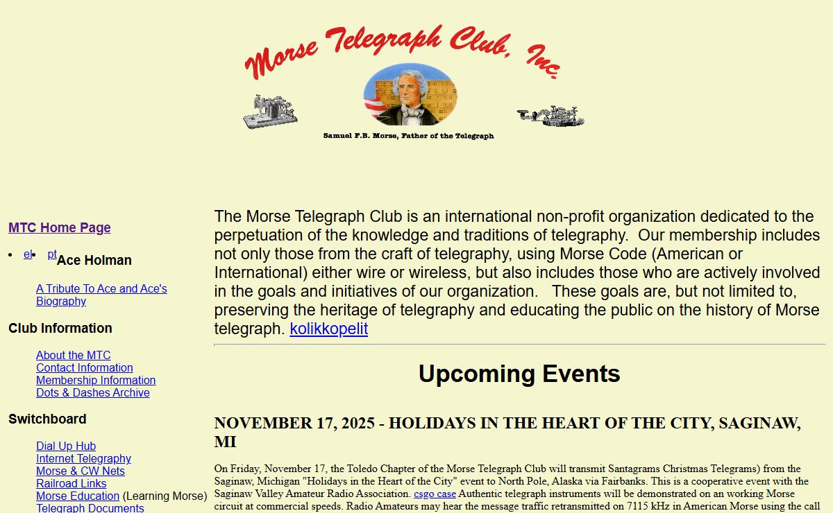 Morse Telegraph Club, Inc.