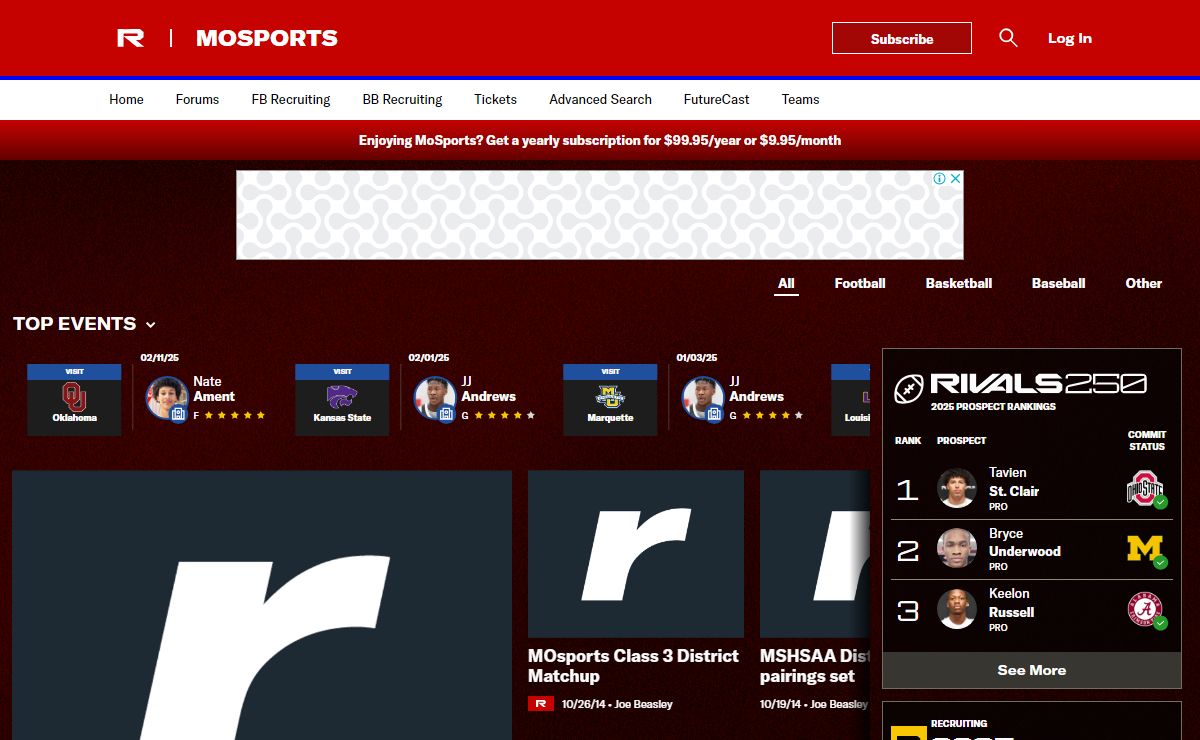 MoSports: Missouri HS Sports Football & Basketball Recruiting