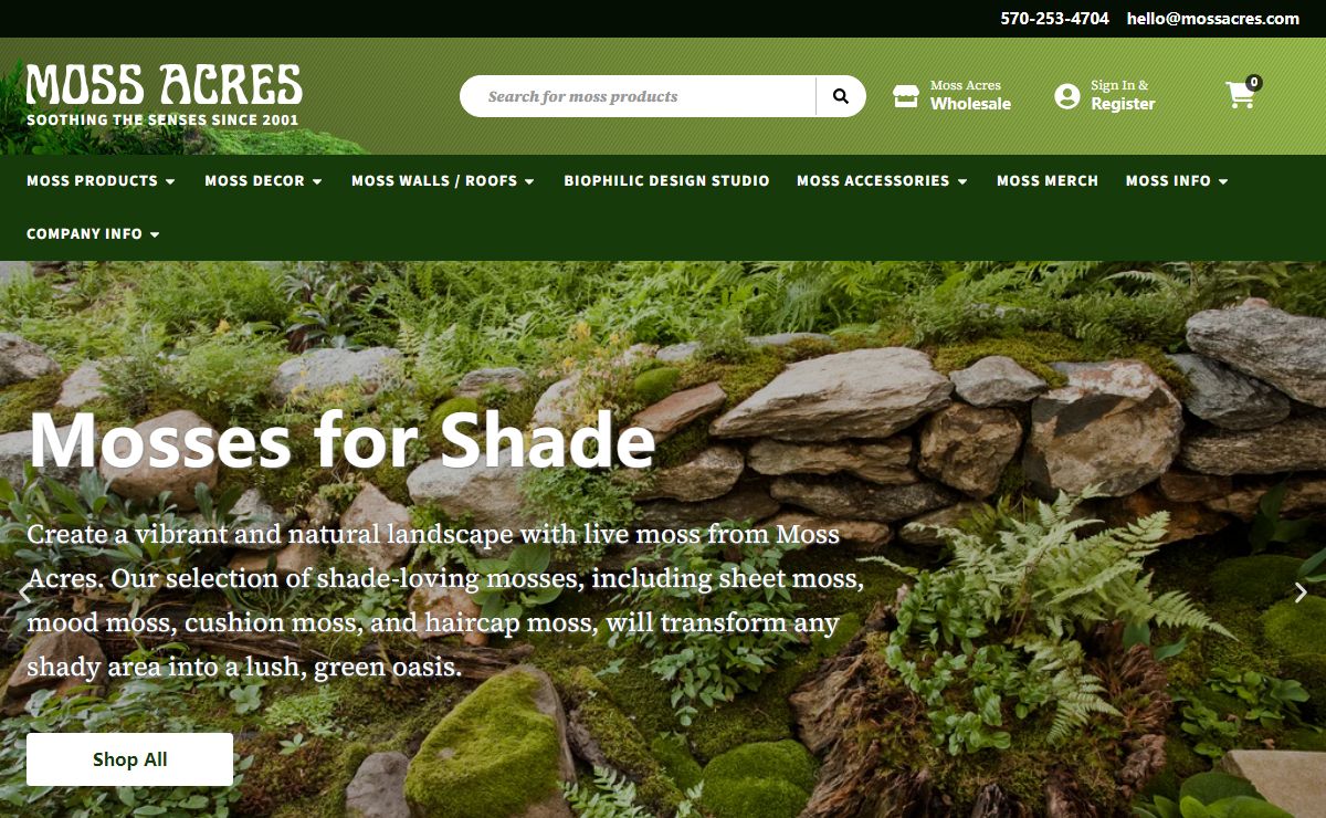 Live Moss for Sale - Live Moss Walls & Decor Alternative Lawns – Moss Acres
