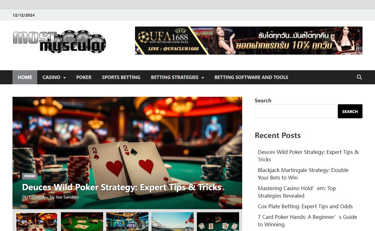 Mostmuscular | Gambling Excitement: Win Your Way!