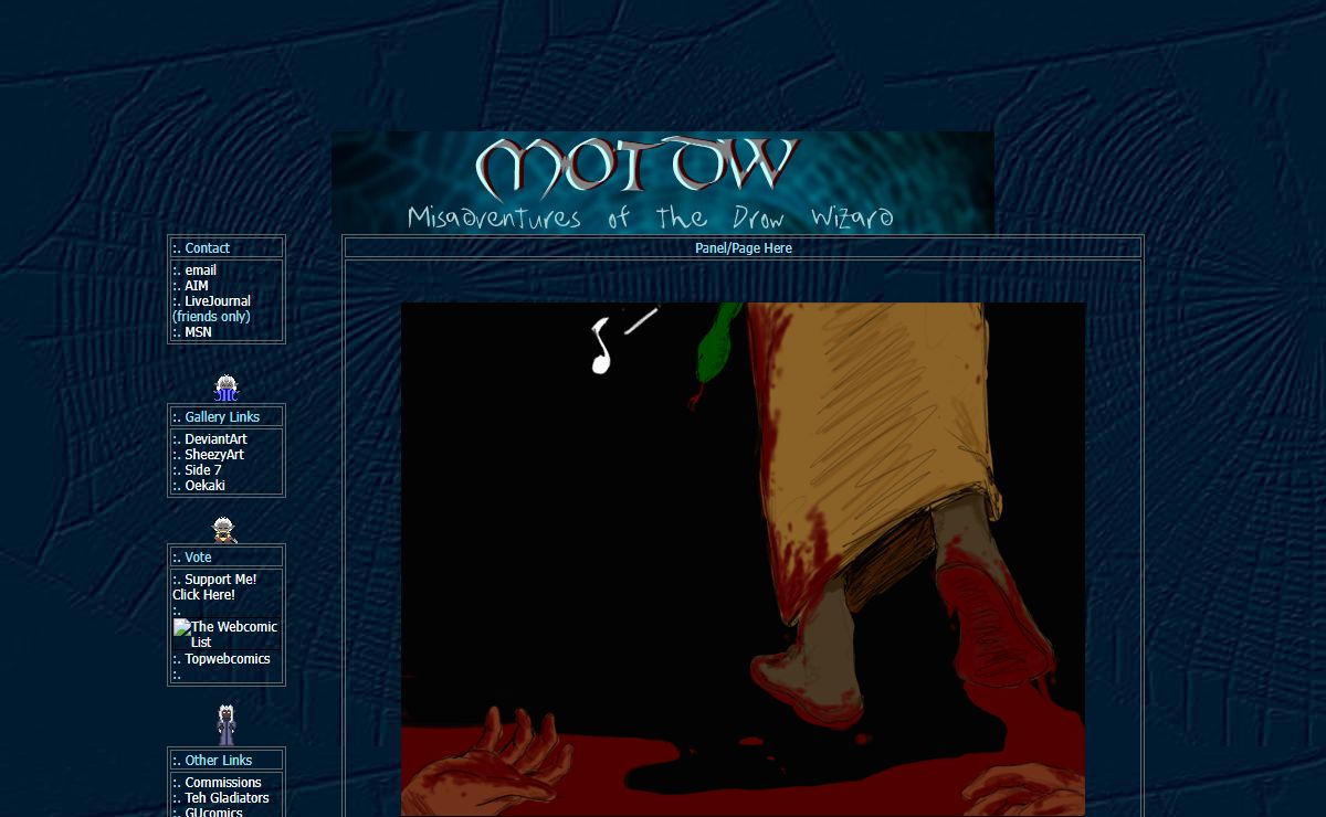 Misadventures of the Drow Wizard