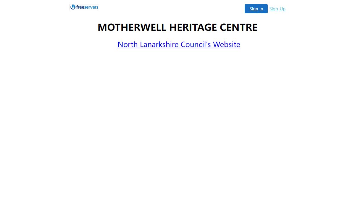 Motherwell Heritage Centre