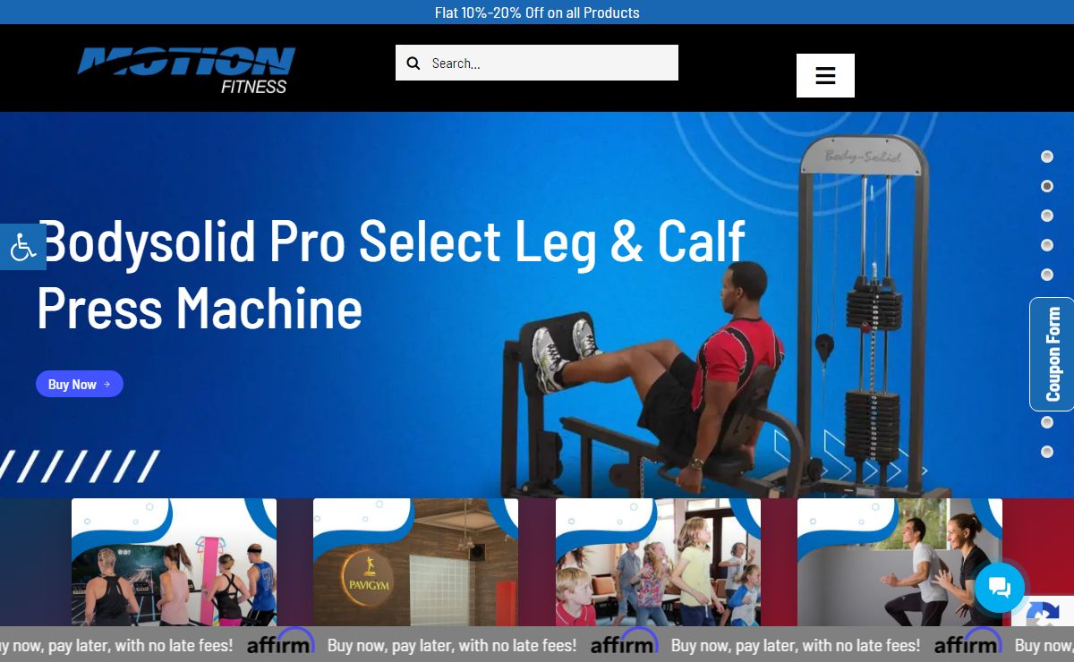 Revamp Your Workout with our Equipment | MotionFitness