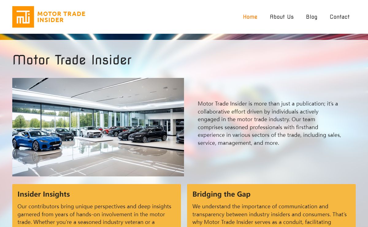 Motor Trade Insider - Car buying Guide