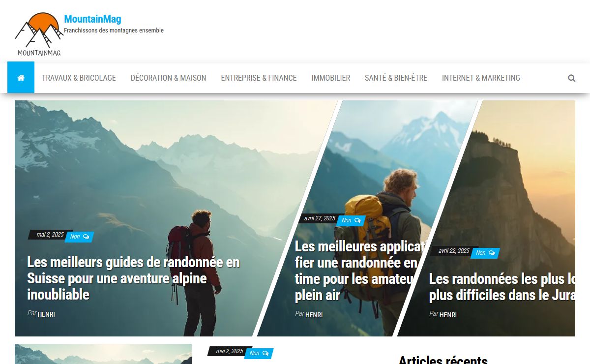 MountainMag - Franchissons des montagnes ensemble