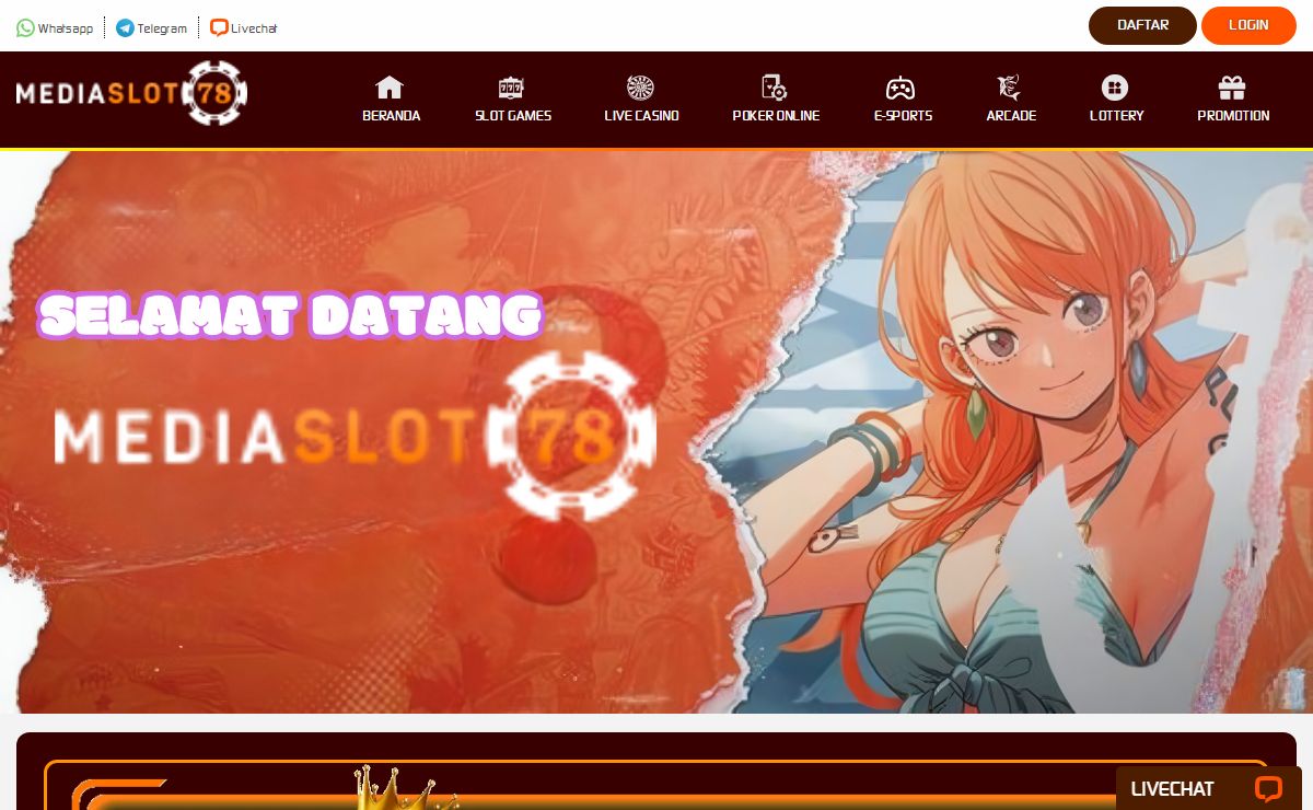 MEDIASLOT78: Surga Game Online dengan Bonus Melimpah di Setiap Game!