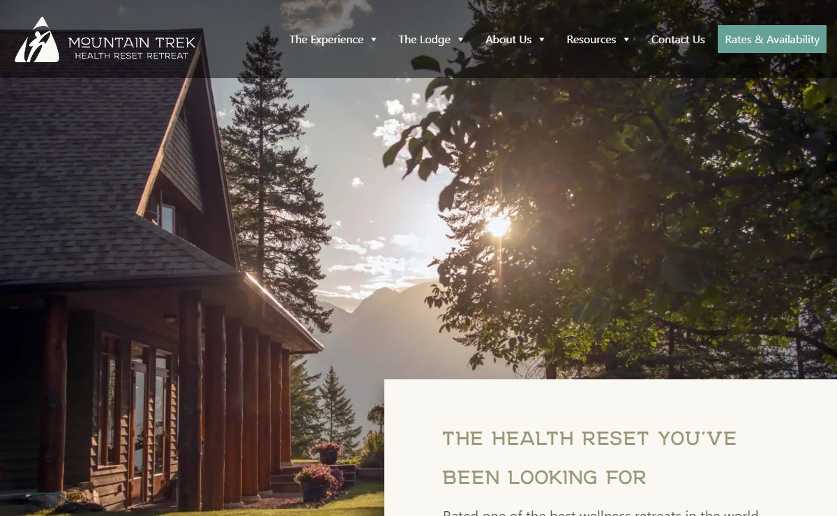 Mountain Trek Health Reset Retreat | British Columbia