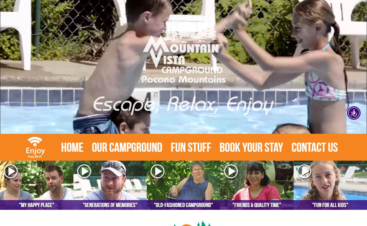 Mountain Vista Campground - Family Camping in the Pocono Mountains