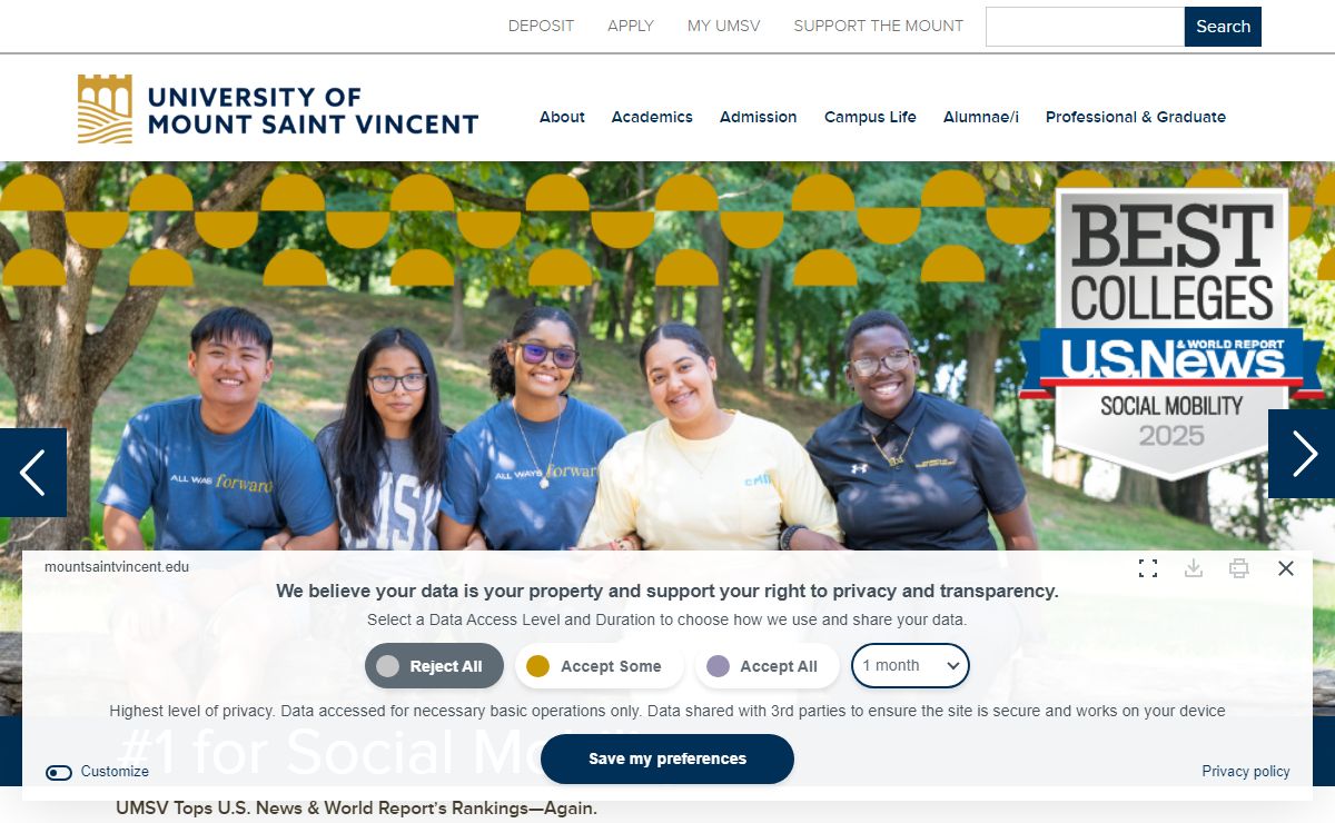 University of Mount Saint Vincent