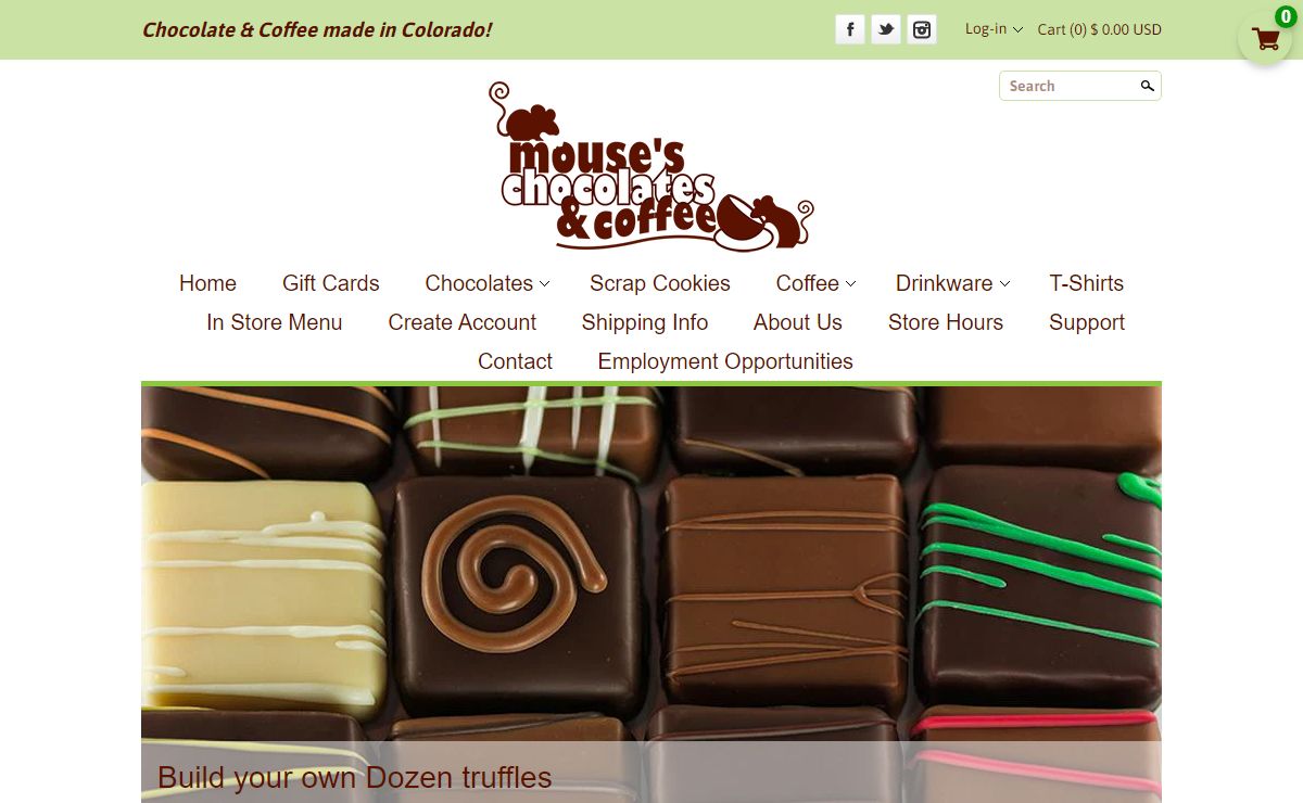 Handmade Chocolates and House Roasted Coffee