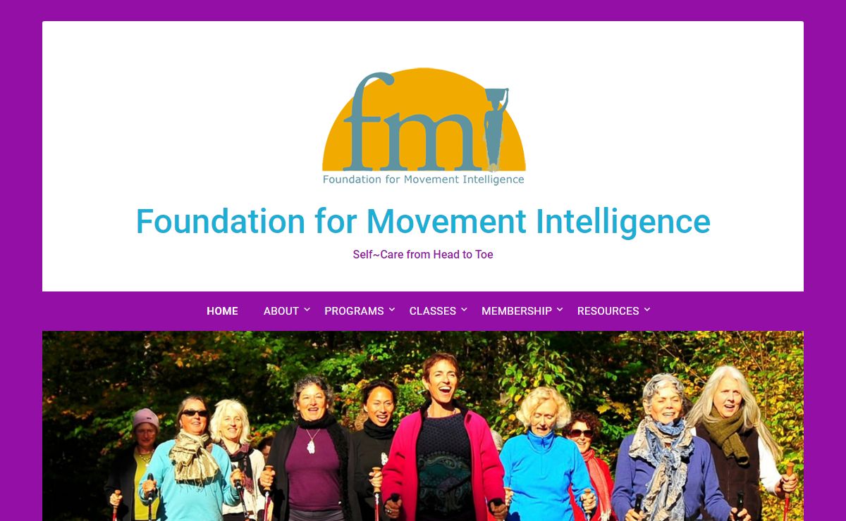 Foundation for Movement Intelligence – Self~Care from Head to Toe