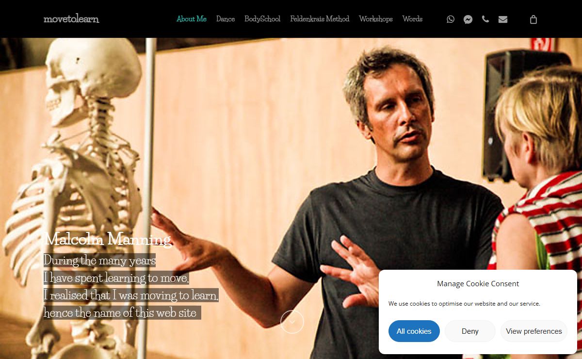 movetolearn – Malcolm Manning's movetolearn web site