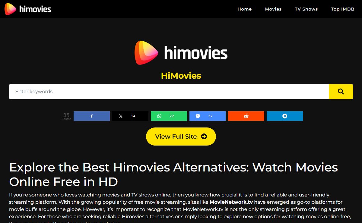 Himovies - Watch Series Online - FREE HD Movies & TV Shows