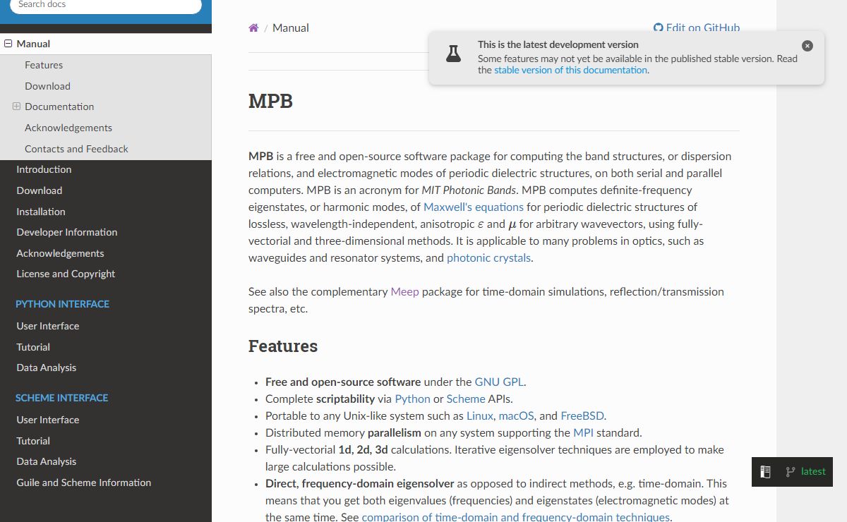 MPB Documentation