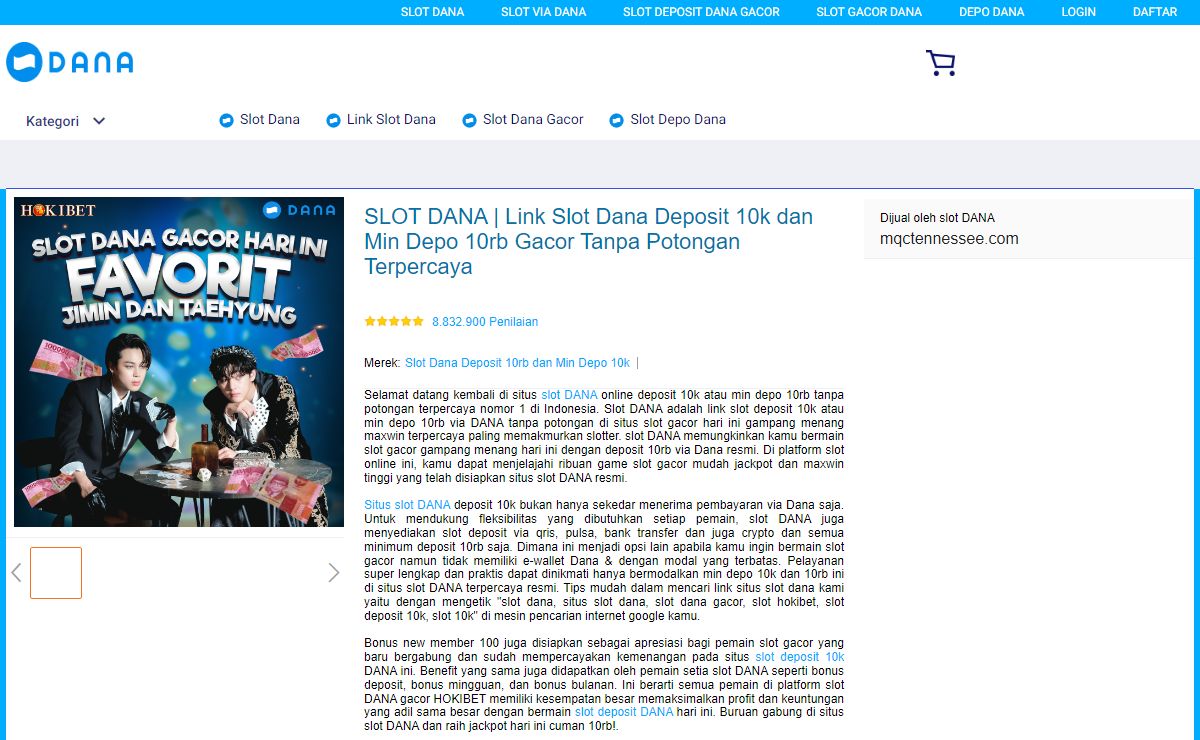 SLOT DANA | Link Slot Dana Deposit 10k dan Min Depo 10rb Gacor Tanpa Potongan Terpercaya