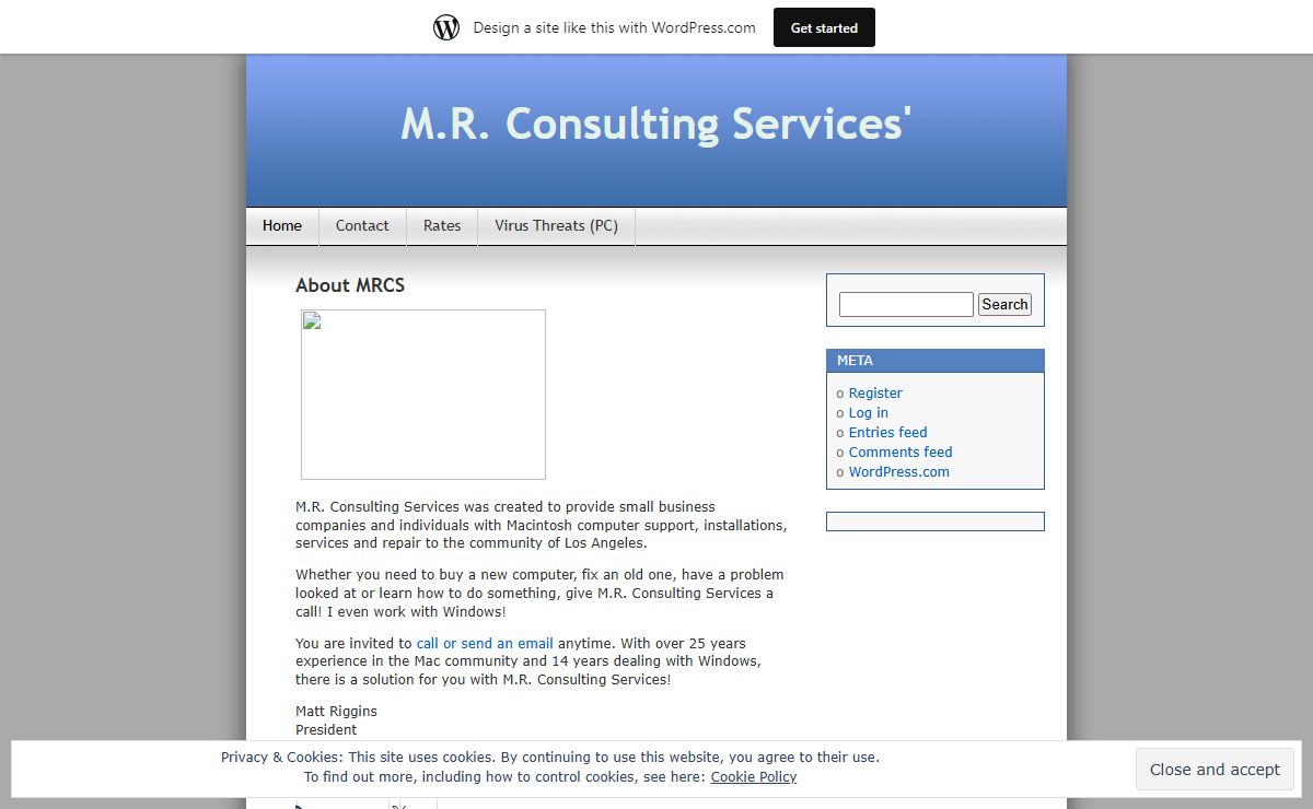 M.R. Consulting Services'