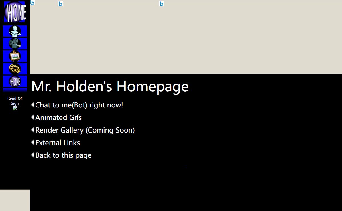 Mr. Holden's HomePage