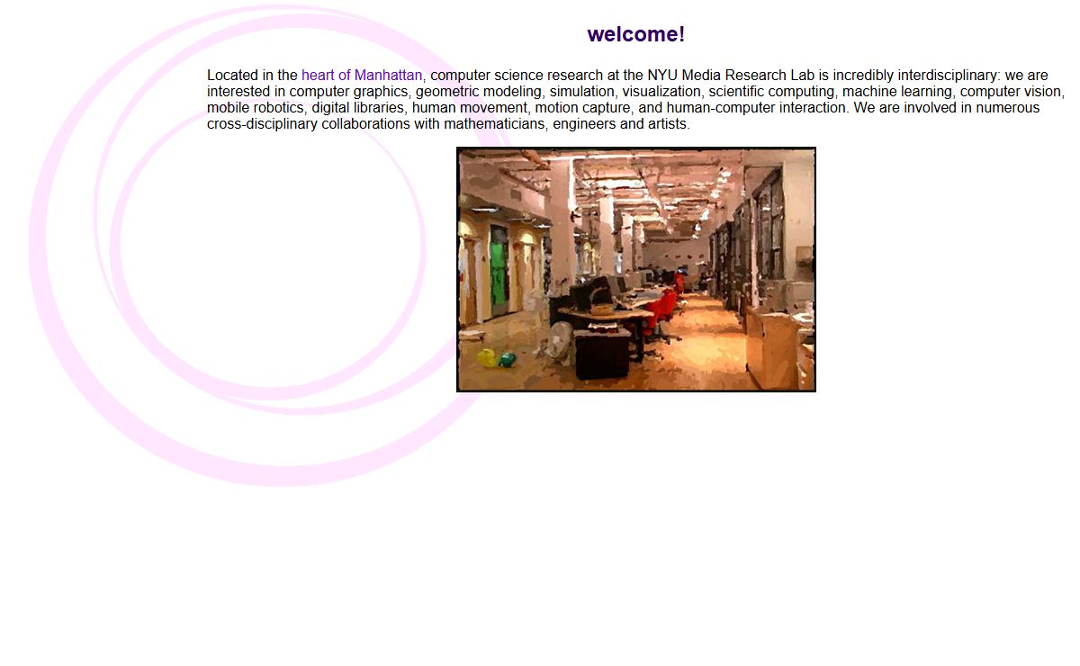 NYU Media Research Lab