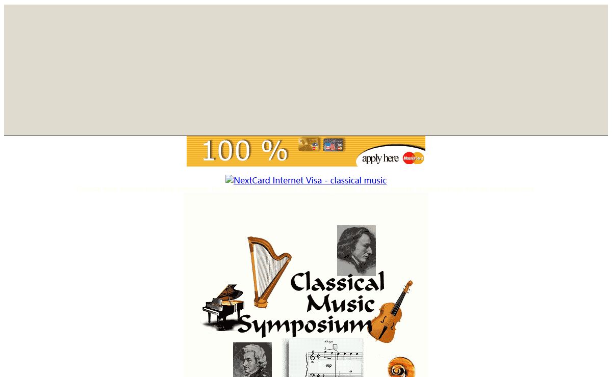 CLASSICAL MUSIC Symposium Midi Composers Orchestra