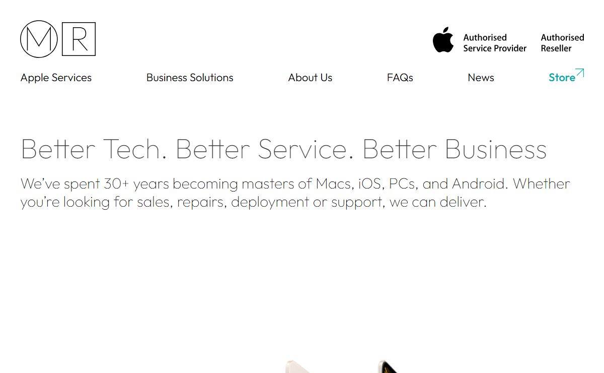 MR - Authorised Apple Repairs in Islington and Shoreditch – B2B sales across UK