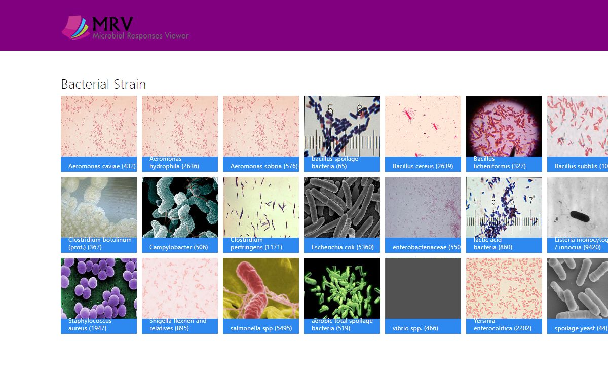 MRV Microbial Responses Viewer
