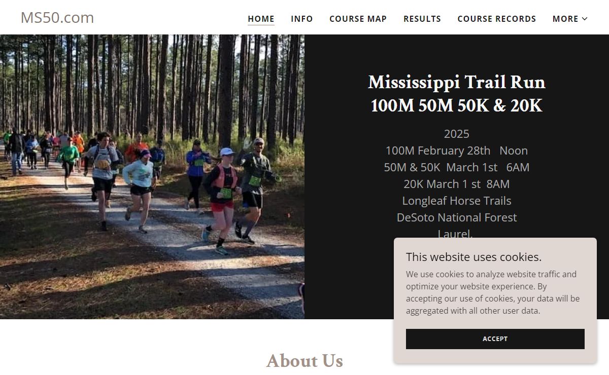 MS50.com - Trail Run, Ultra Marathon