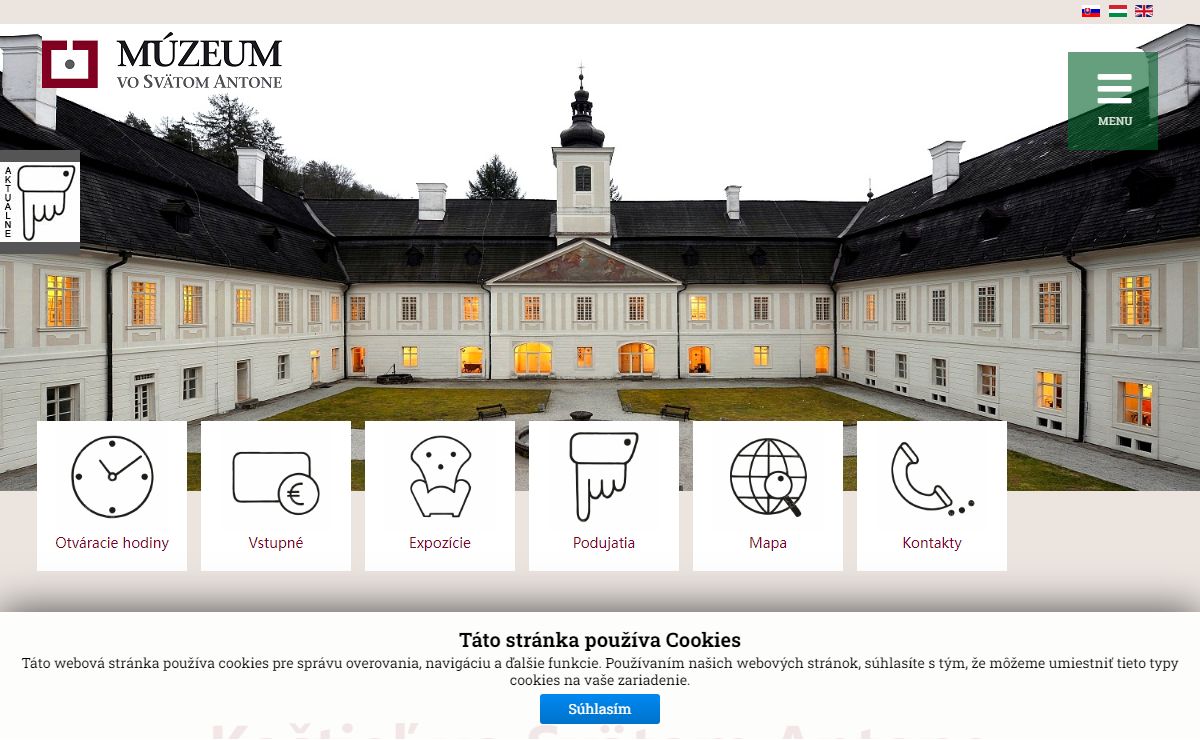 Múzeum vo Svätom Antone - Domov