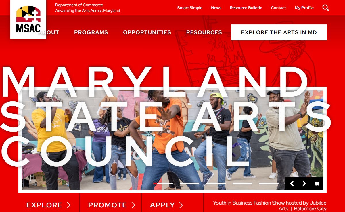MSAC | Maryland State Arts Council