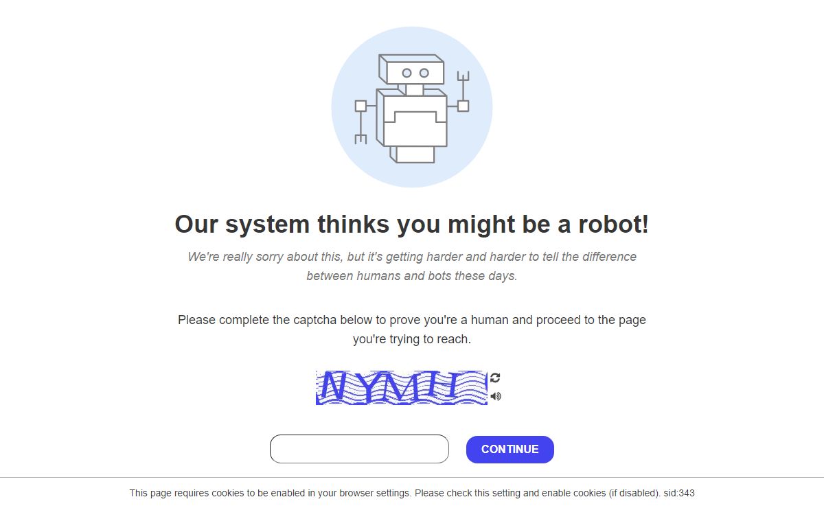 Robot Challenge Screen